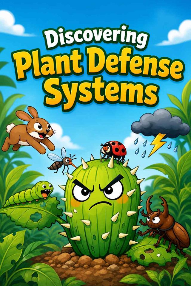 Front cover of Discovering Plant Defense Systems by Kidlet