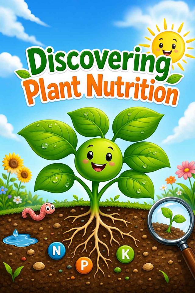 Front cover of Discovering Plant Nutrition by Kidlet