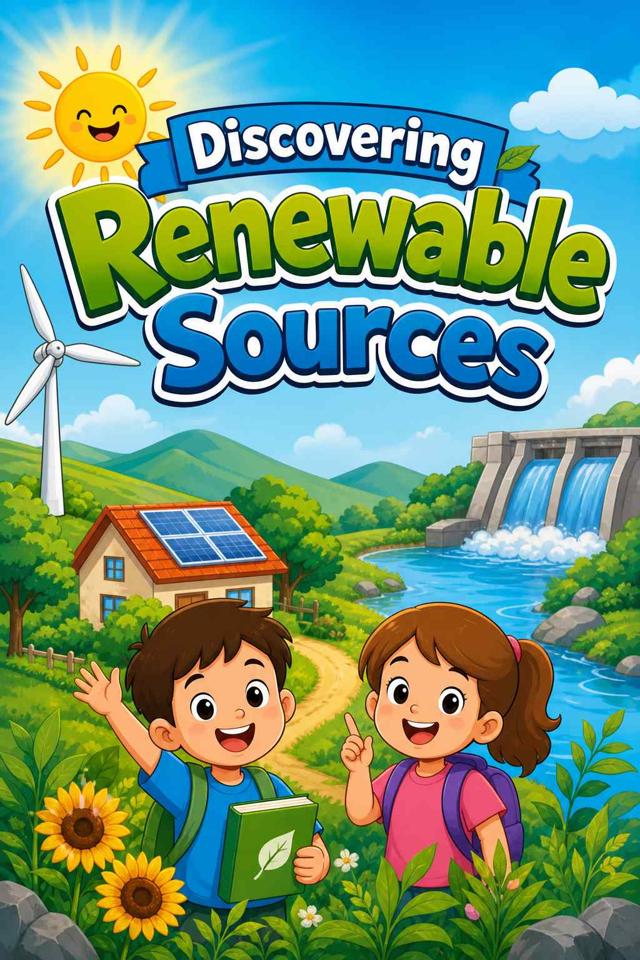 Front cover of Discovering Renewable Sources by Kidlet