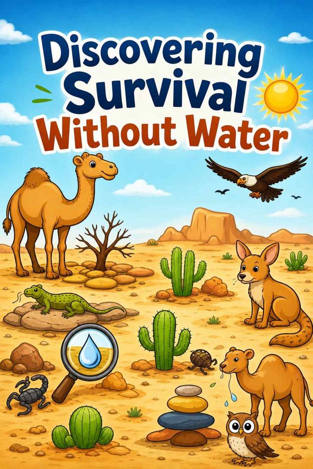 Front cover of Discovering Survival Without Water by Kidlet