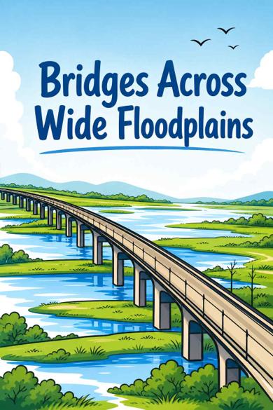 Cover of Bridges Across Wide Floodplains