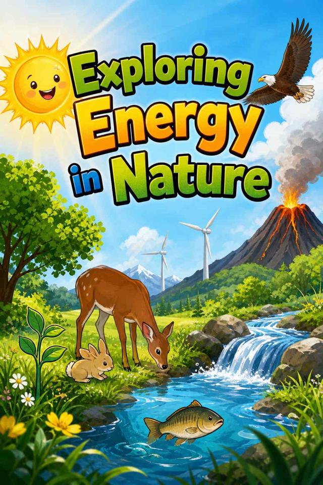 Front cover of Exploring Energy in Nature by Kidlet