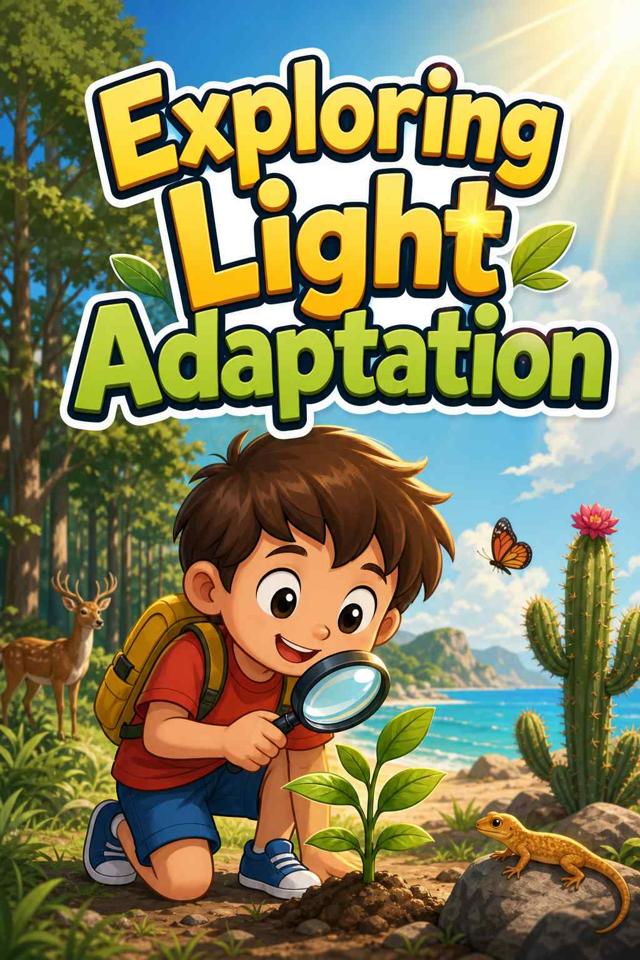 Front cover of Exploring Light Adaptation by Kidlet
