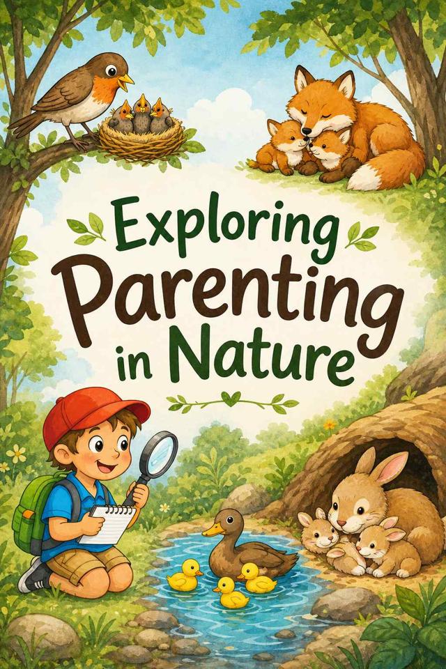Front cover of Exploring Parenting in Nature by Kidlet