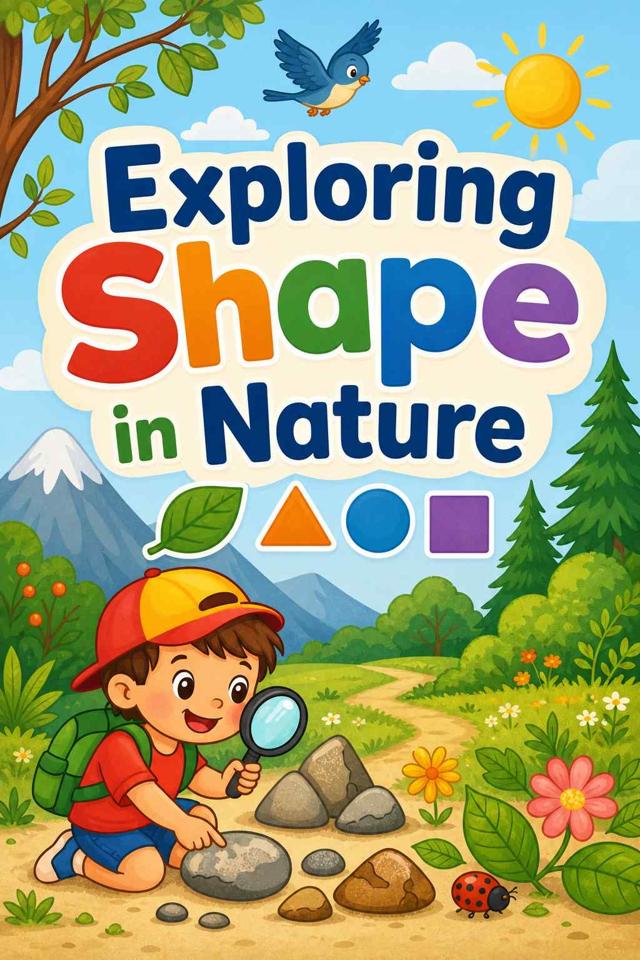 Front cover of Exploring Shape in Nature by Kidlet