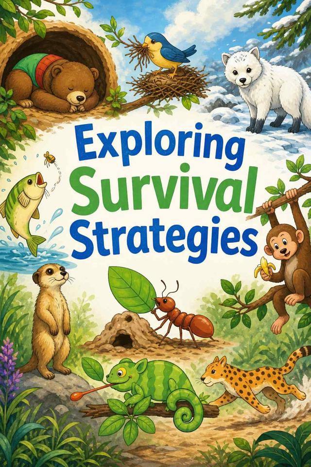 Front cover of Exploring Survival Strategies by Kidlet