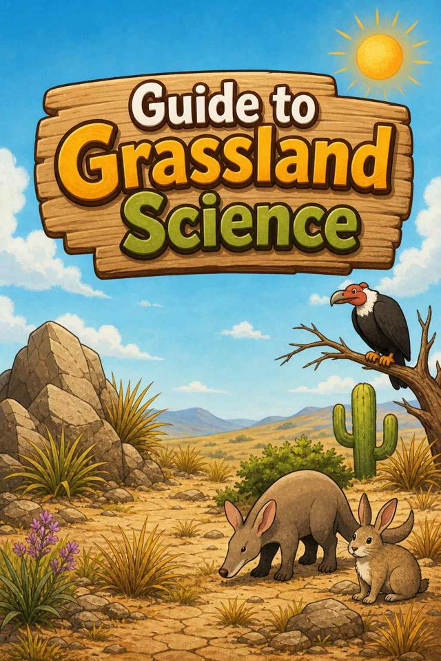Front cover of Guide to Grassland Science by Kidlet
