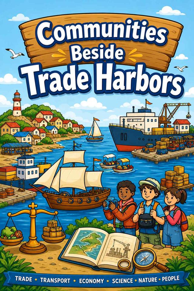 Front cover of Communities Beside Trade Harbors by Kidlet
