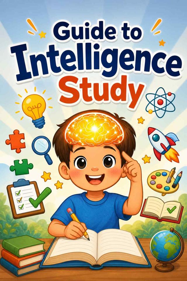 Front cover of Guide to Intelligence Study by Kidlet