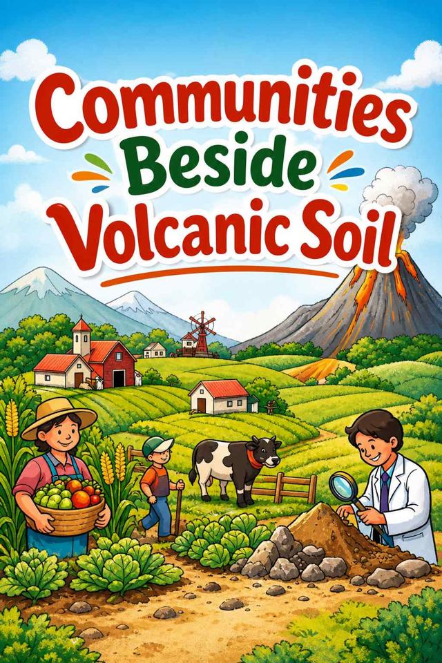 Front cover of Communities Beside Volcanic Soil by Kidlet