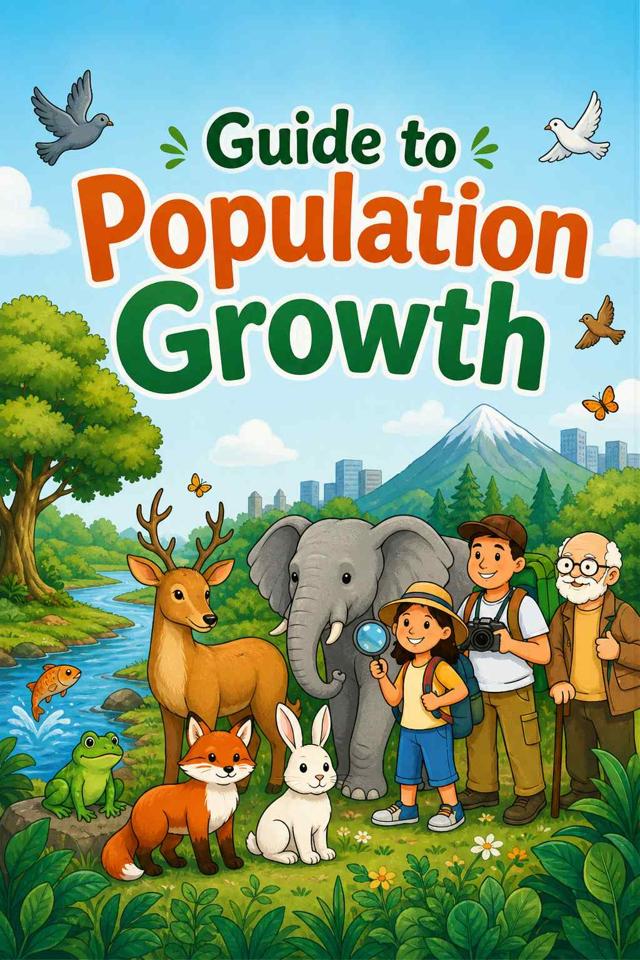 Front cover of Guide to Population Growth by Kidlet