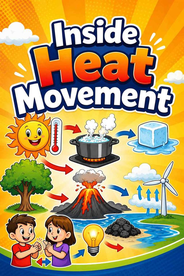Front cover of Inside Heat Movement by Kidlet