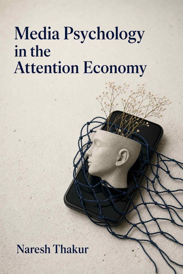 Front cover of Media Psychology in the Attention Economy by Naresh Thakur