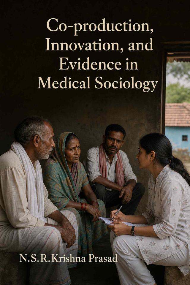 Front cover of Co-production, Innovation, and Evidence in Medical Sociology by N.S.R.Krishna Prasad