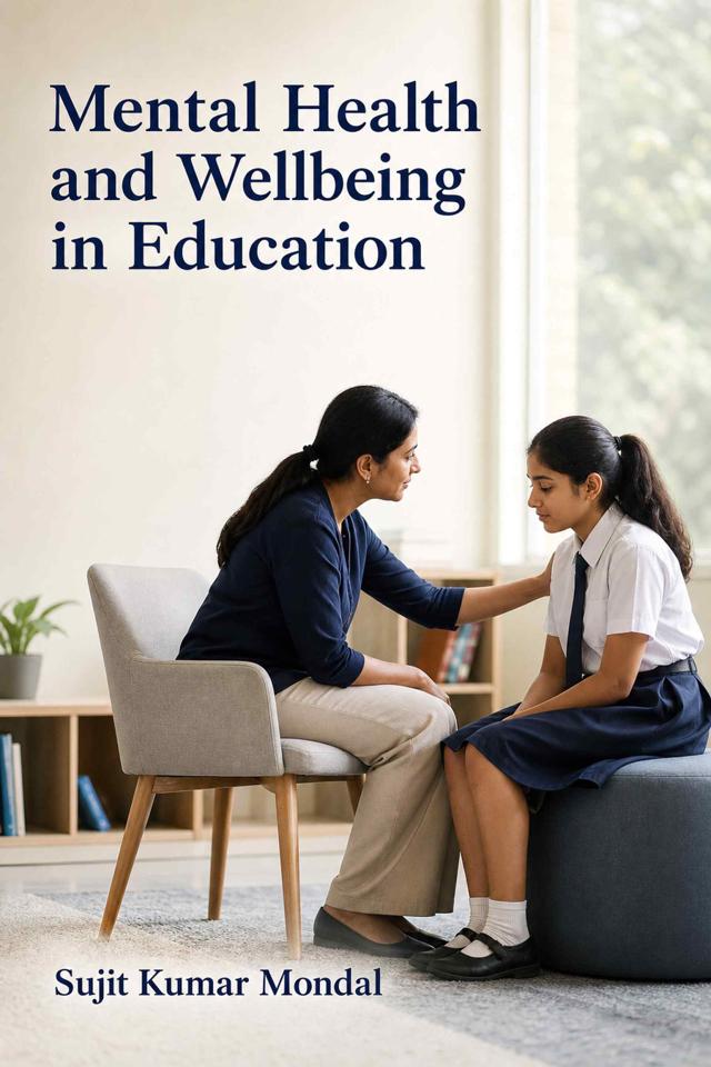 Front cover of Mental Health and Wellbeing in Education by Sujit Kumar Mondal