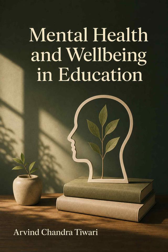 Front cover of Mental Health and Wellbeing in Education by Arvind Chandra Tiwari