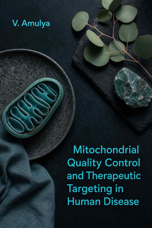 Front cover of Mitochondrial Quality Control and Therapeutic Targeting in Human Disease by V. Amulya