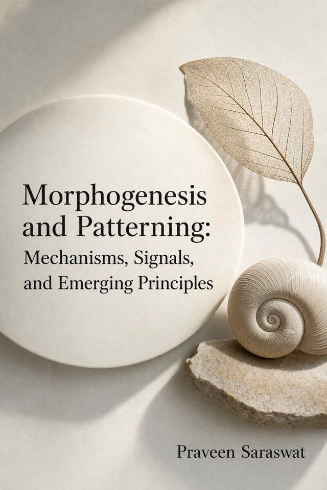 Front cover of Morphogenesis and Patterning: Mechanisms, Signals, and Emerging Principles by Praveen Saraswat