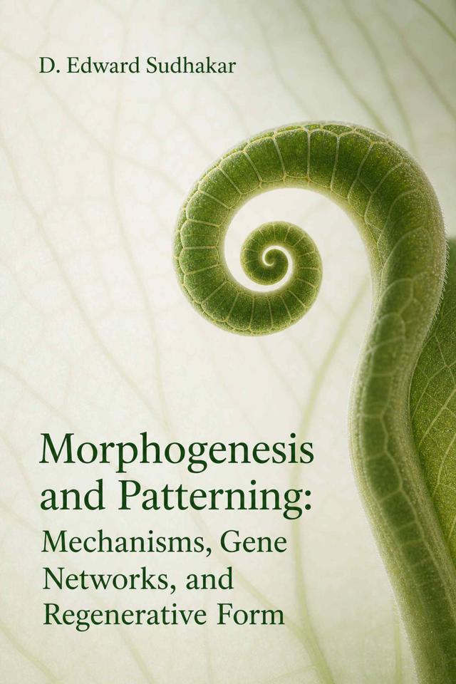 Front cover of Morphogenesis and Patterning: Mechanisms, Gene Networks, and Regenerative Form by D. Edward Sudhakar