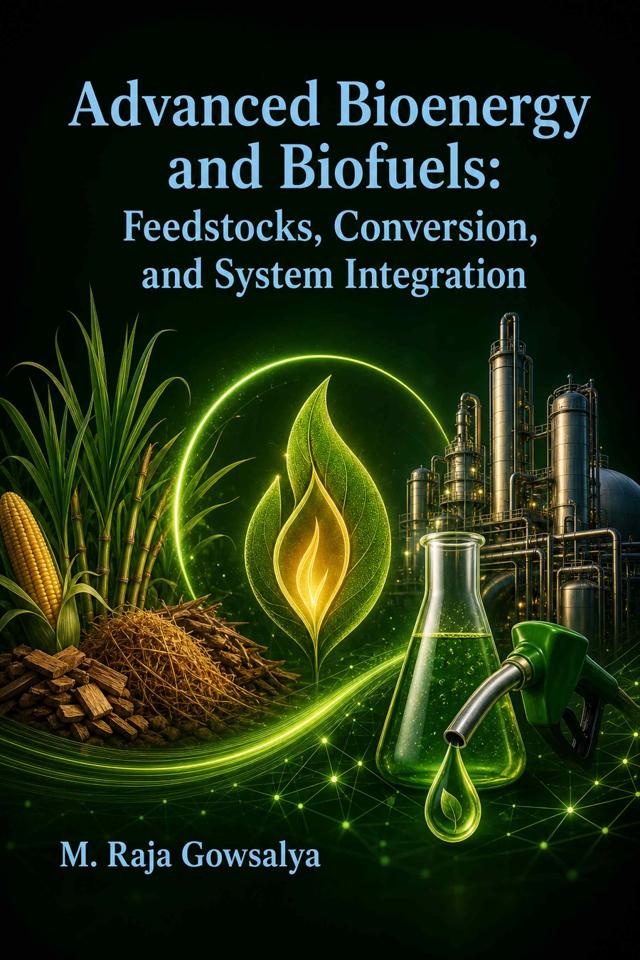 Front cover of Advanced Bioenergy and Biofuels: Feedstocks, Conversion, and System Integration by M. Raja Gowsalya