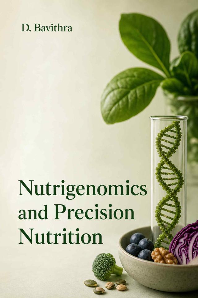 Front cover of Nutrigenomics and Precision Nutrition by D. Bavithra