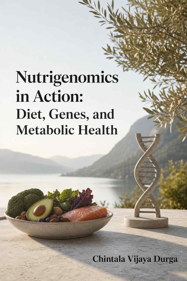 Front cover of Nutrigenomics in Action: Diet, Genes, and Metabolic Health by Chintala Vijaya Durga