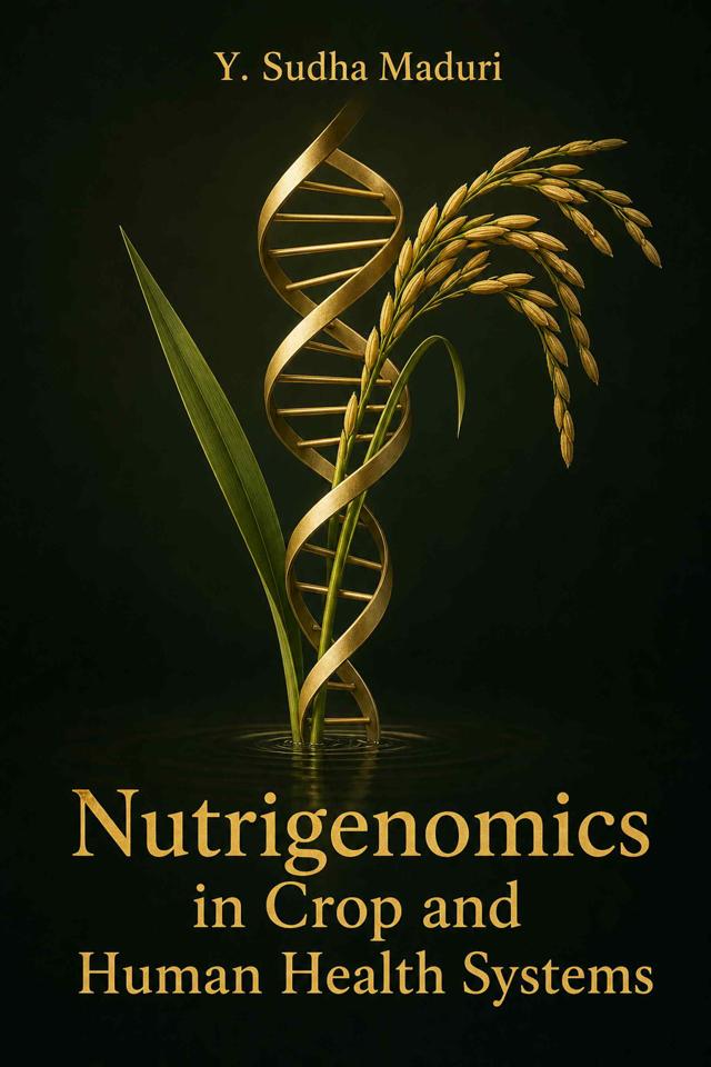 Front cover of Nutrigenomics in Crop and Human Health Systems by Y. Sudha Maduri