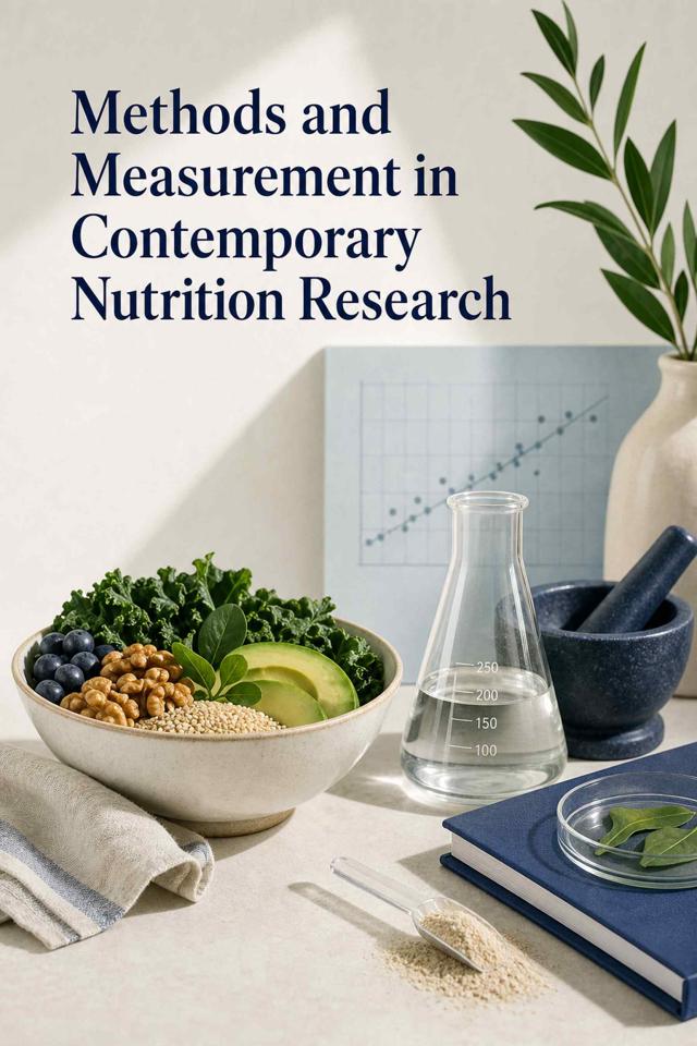 Front cover of Methods and Measurement in Contemporary Nutrition Research by G.V. Rama Krishna Rao