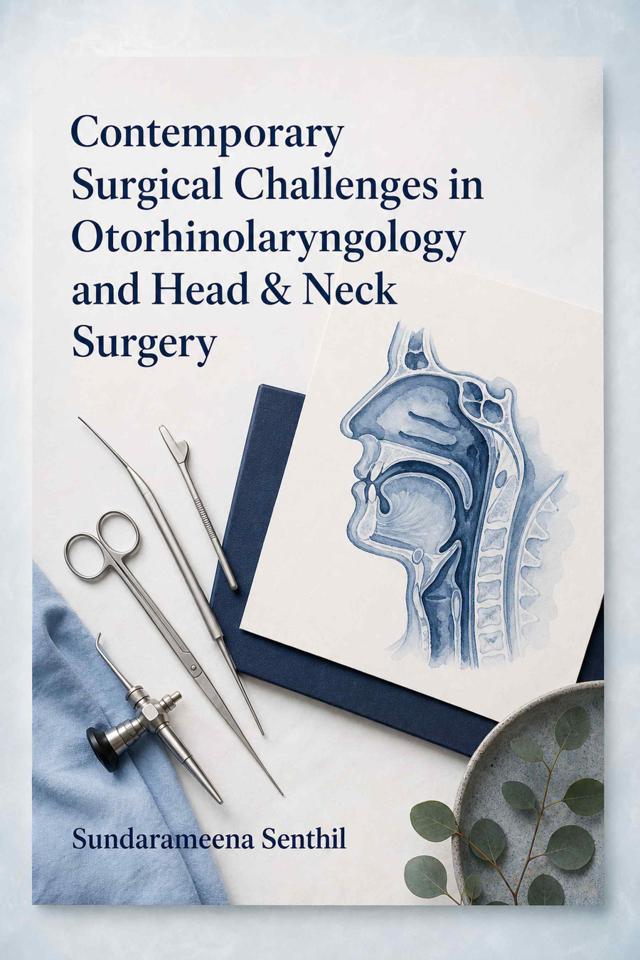 Front cover of Contemporary Surgical Challenges in Otorhinolaryngology and Head & Neck Surgery by Sundarameena Senthil