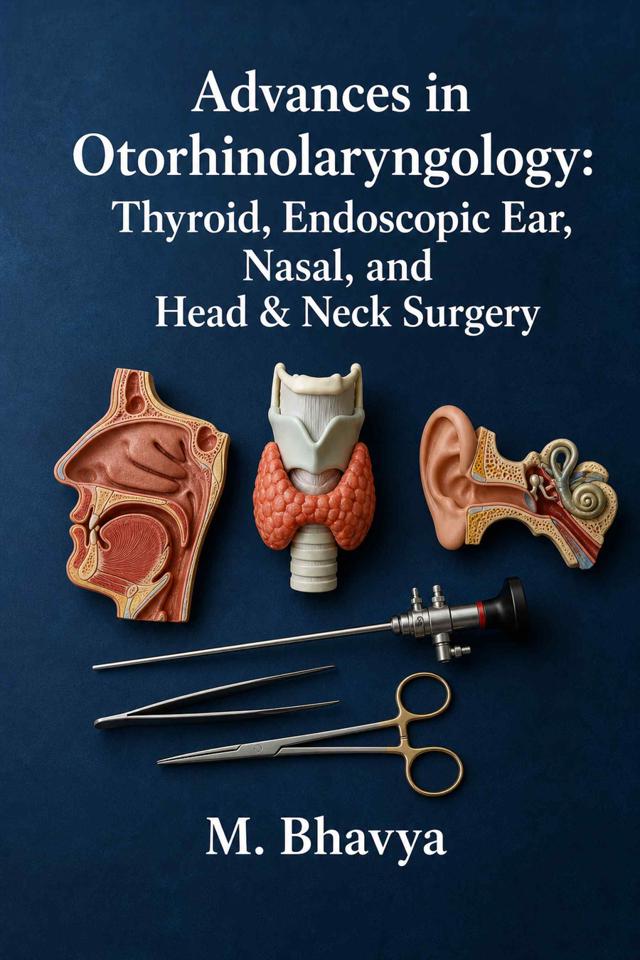 Front cover of Advances in Otorhinolaryngology: Thyroid, Endoscopic Ear, Nasal, and Head & Neck Surgery by M. Bhavya