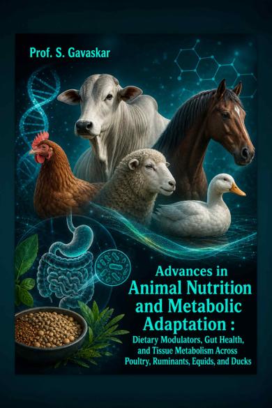Cover of Advances in Animal Nutrition and Metabolic Adaptation: Dietary Modulators, Gut Health, and Tissue Metabolism Across Poultry, Ruminants, Equids, and Ducks