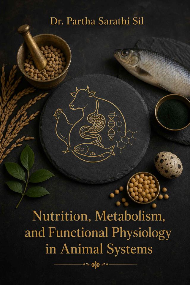 Front cover of Nutrition, Metabolism, and Functional Physiology in Animal Systems by Dr. Partha Sarathi Sil