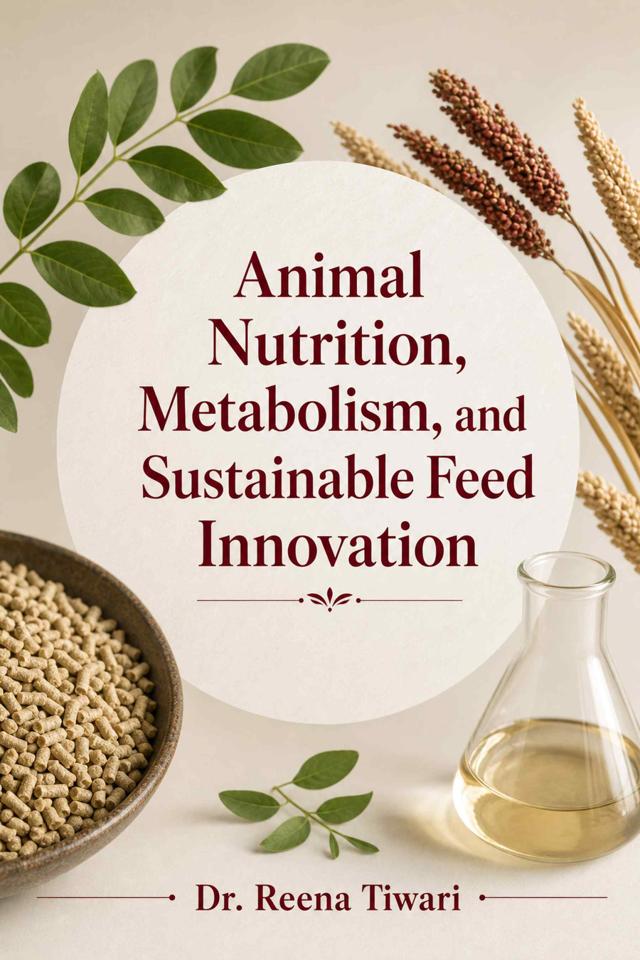 Front cover of Animal Nutrition, Metabolism, and Sustainable Feed Innovation by Dr. Reena Tiwari
