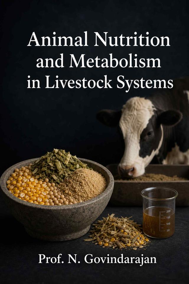 Front cover of Animal Nutrition and Metabolism in Livestock Systems by Prof. N. Govindarajan