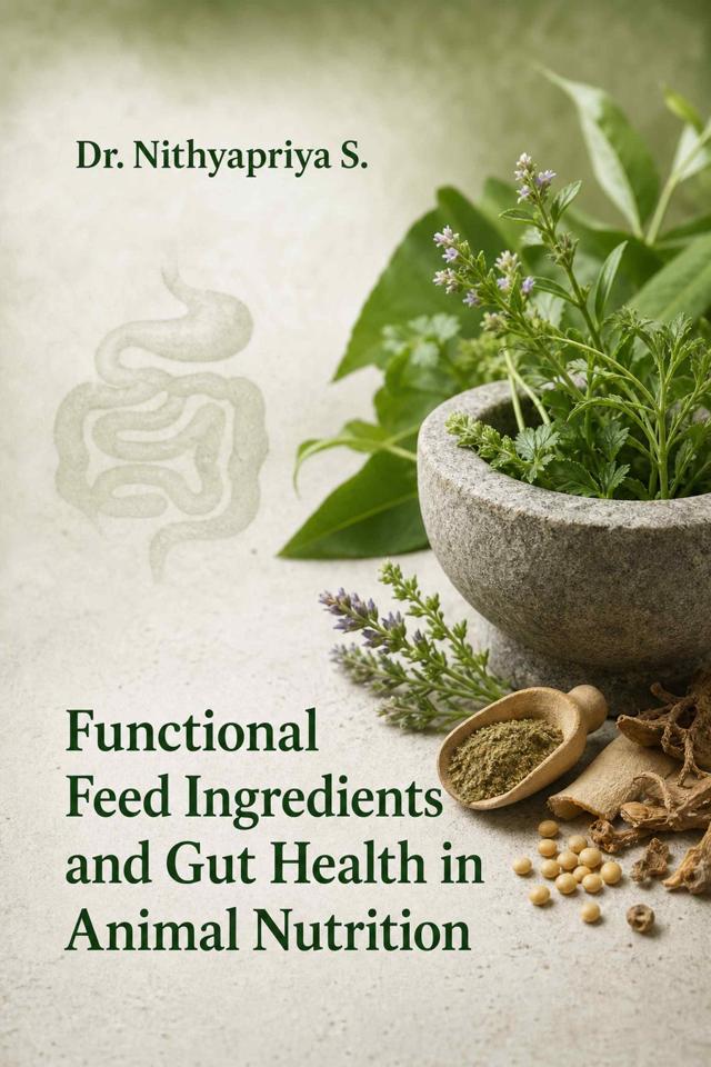 Front cover of Functional Feed Ingredients and Gut Health in Animal Nutrition by Dr. Nithyapriya S