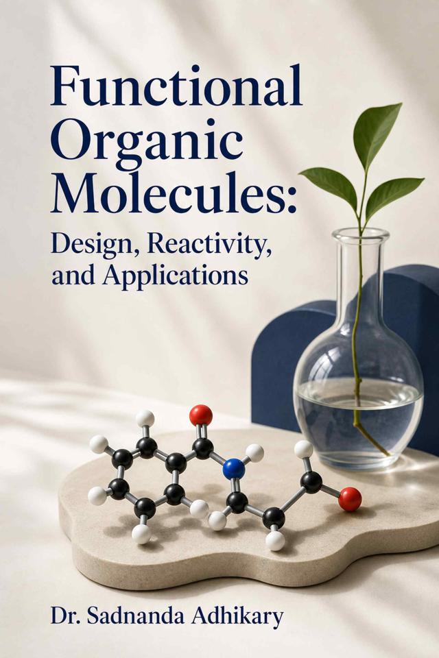 Front cover of Functional Organic Molecules: Design, Reactivity, and Applications by Dr. Sadnanda Adhikary