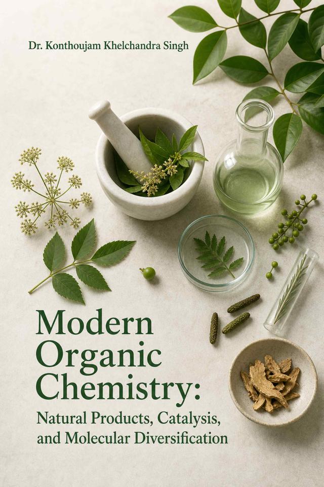 Front cover of Modern Organic Chemistry: Natural Products, Catalysis, and Molecular Diversification by Dr. Konthoujam Khelchandra Singh