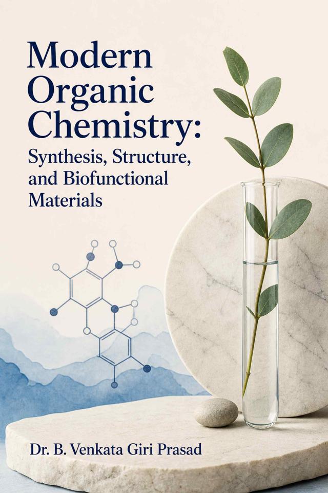 Front cover of Modern Organic Chemistry: Synthesis, Structure, and Biofunctional Materials by Dr. B. Venkata Giri Prasad