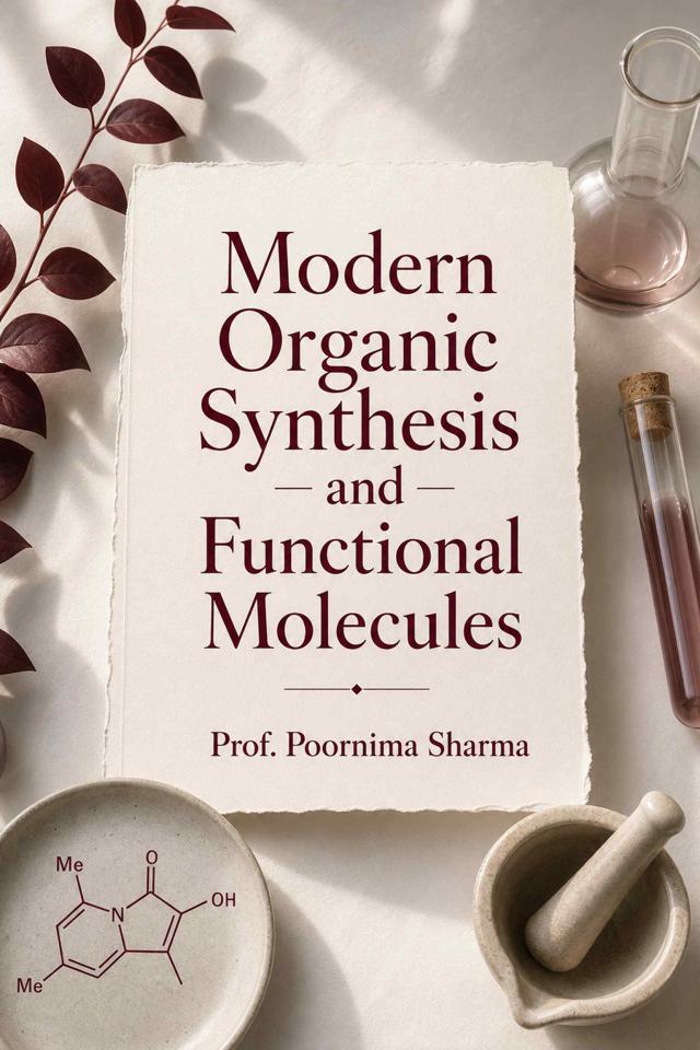 Front cover of Modern Organic Synthesis and Functional Molecules by Prof. Poornima Sharma