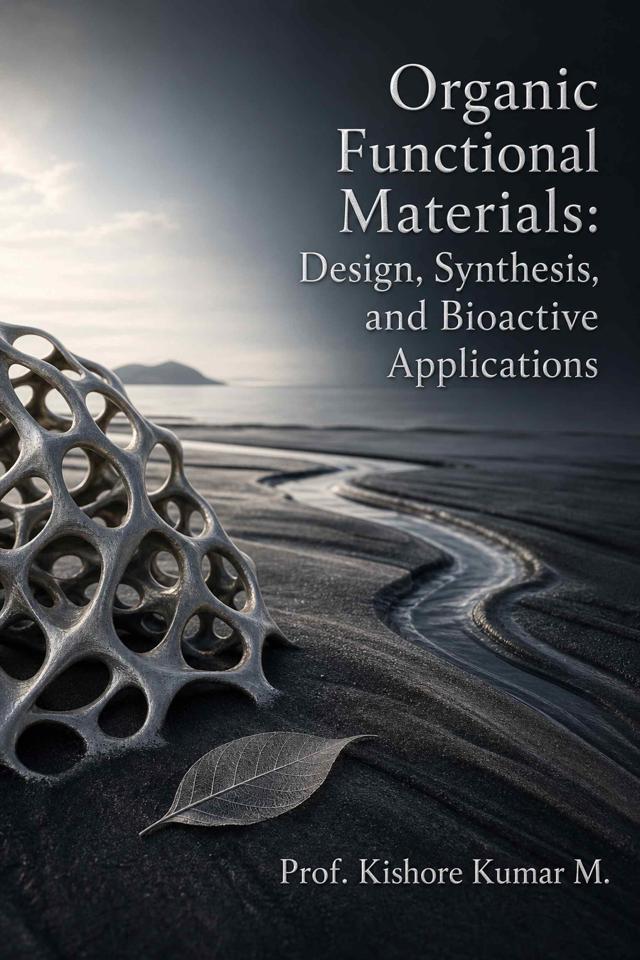 Front cover of Organic Functional Materials: Design, Synthesis, and Bioactive Applications by Prof. Kishore Kumar M