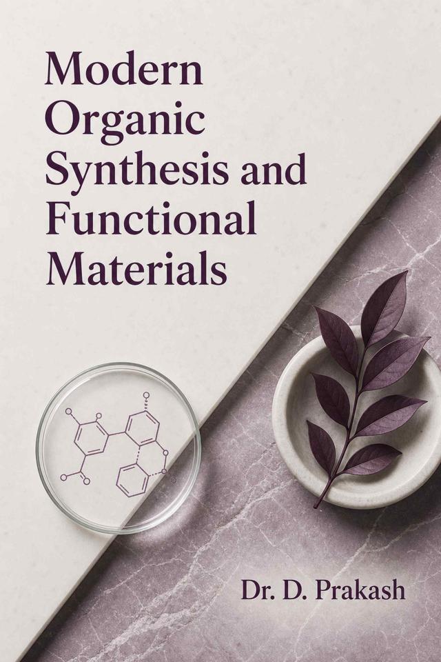 Front cover of Modern Organic Synthesis and Functional Materials by Dr. D. Prakash