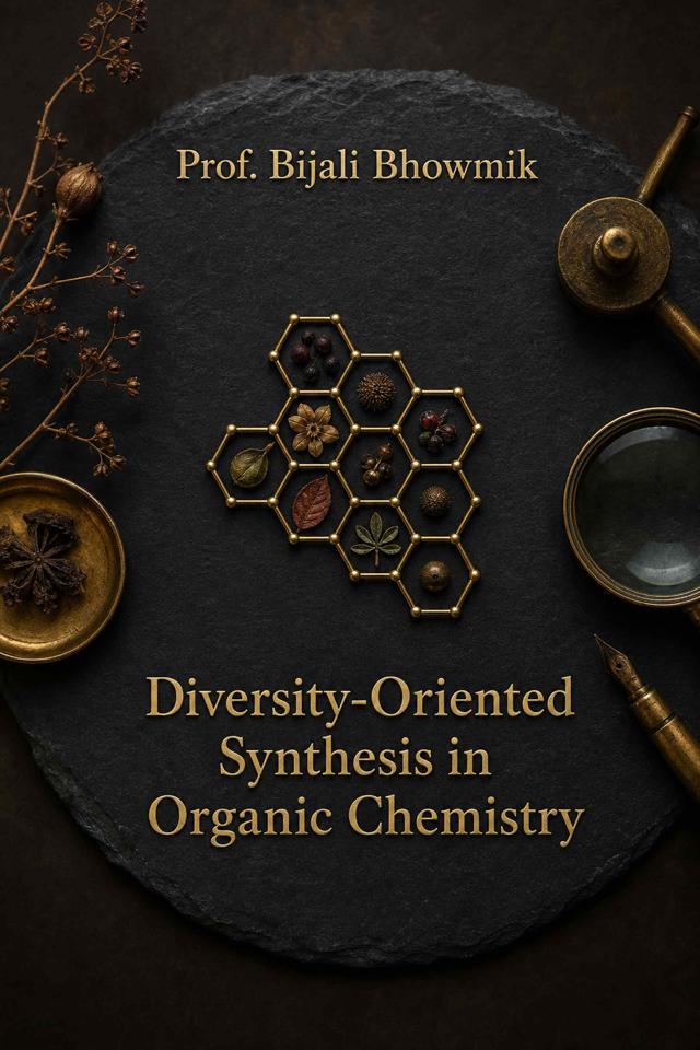 Front cover of Diversity-Oriented Synthesis in Organic Chemistry by Prof. Bijali Bhowmik