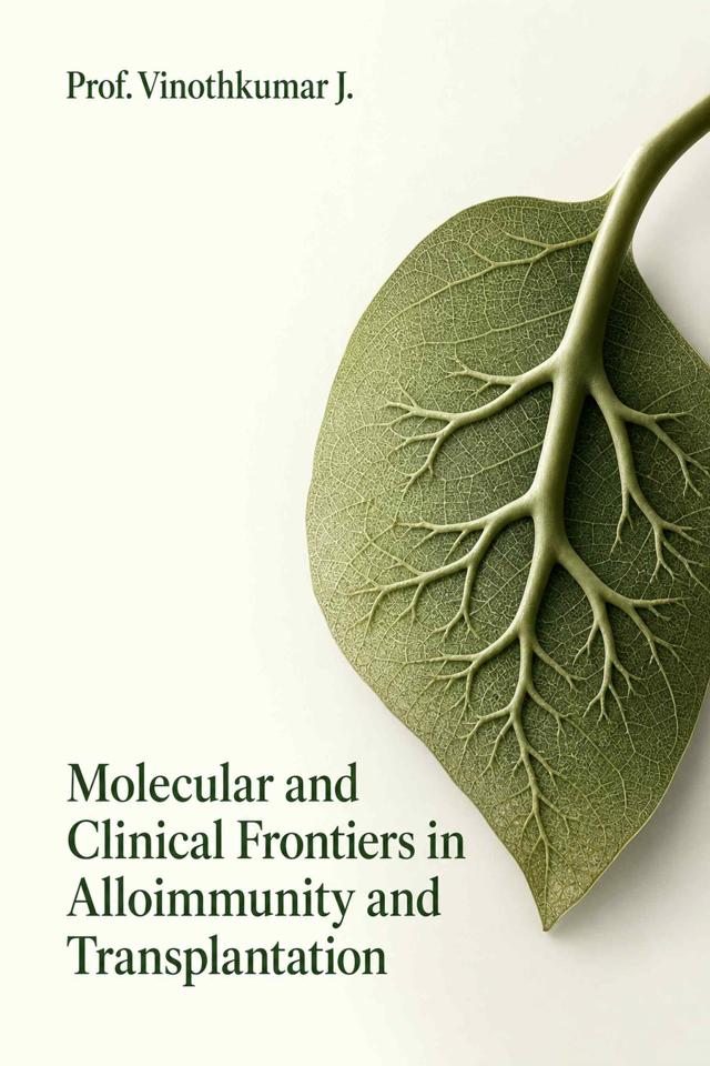 Front cover of Molecular and Clinical Frontiers in Alloimmunity and Transplantation by Prof. Vinothkumar J