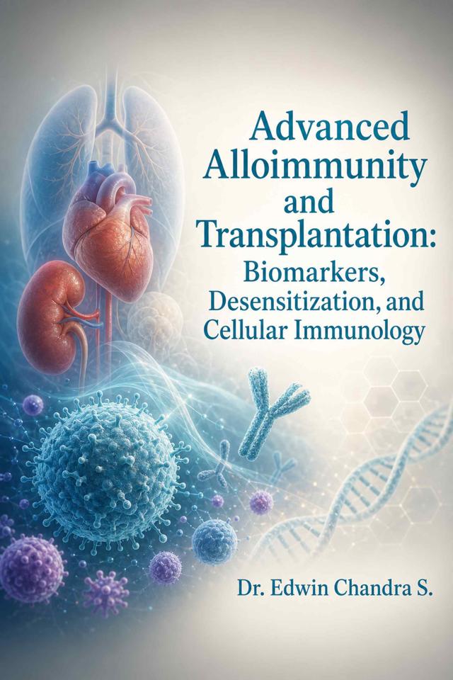 Front cover of Advanced Alloimmunity and Transplantation: Biomarkers, Desensitization, and Cellular Immunology by Dr. Edwin Chandra S