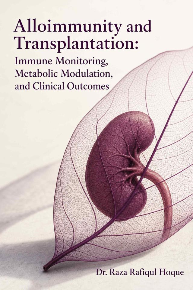 Front cover of Alloimmunity and Transplantation: Immune Monitoring, Metabolic Modulation, and Clinical Outcomes by Dr. Raza Rafiqul Hoque
