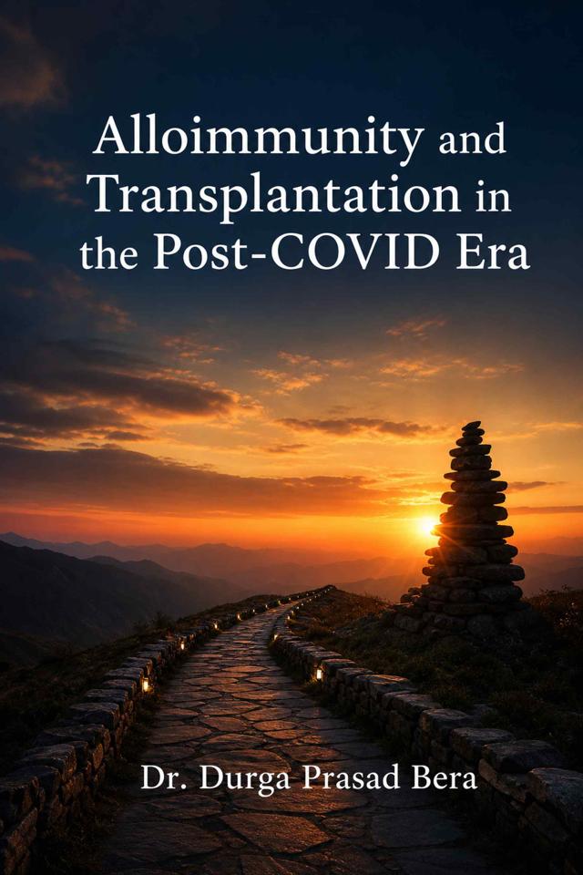 Front cover of Alloimmunity and Transplantation in the Post-COVID Era by Dr. Durga Prasad Bera
