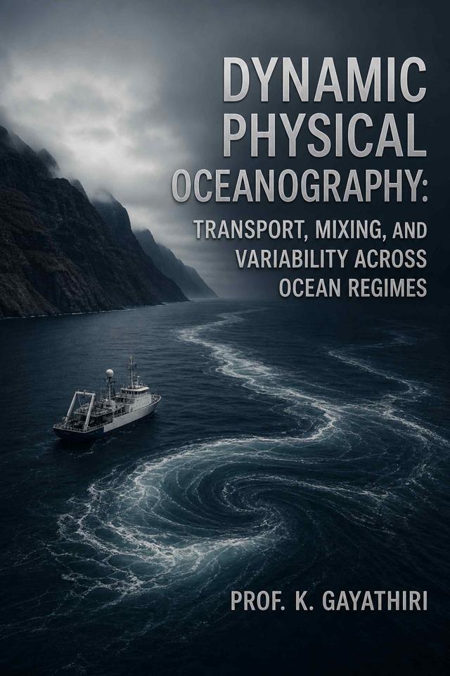 Front cover of Dynamic Physical Oceanography: Transport, Mixing, and Variability Across Ocean Regimes by Prof. K. Gayathiri