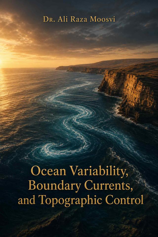 Front cover of Ocean Variability, Boundary Currents, and Topographic Control by Dr. Ali Raza Moosvi