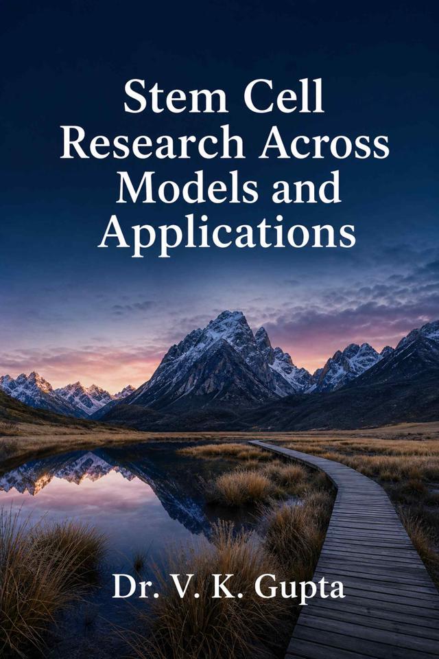 Front cover of Stem Cell Research Across Models and Applications by Dr. V. K. Gupta