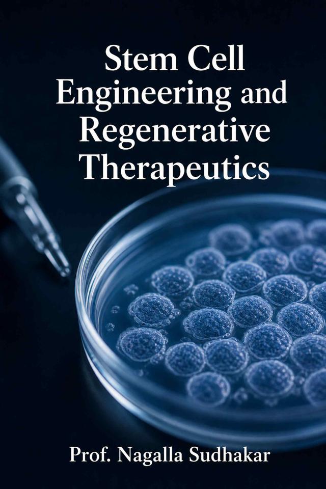 Front cover of Stem Cell Engineering and Regenerative Therapeutics by Prof. Nagalla Sudhakar